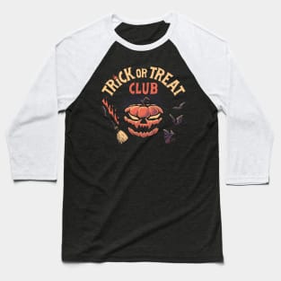 Trick or Treat Club Baseball T-Shirt